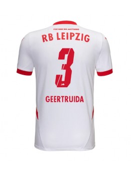 RB Leipzig Lutsharel Geertruida #3 Domaci Dres 2024-25 Kratak Rukavima